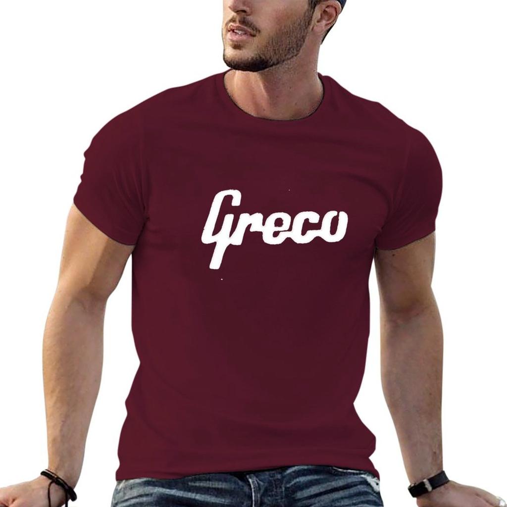 Greco Guitar T-Shirt summer top anime stuff t shirt for men