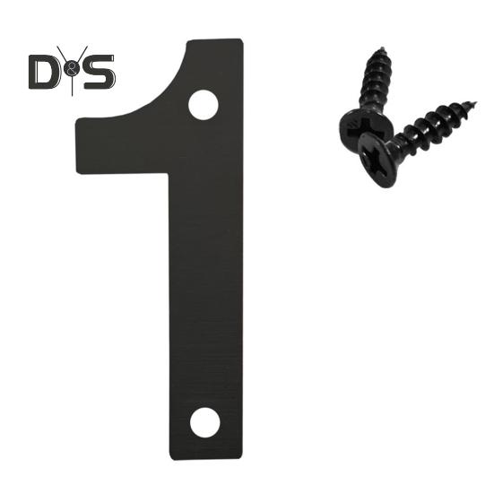 

Номер дома из нержавеющей стали 0-9 Квартира Фермерский дом Высокая видимость Внешняя входная дверь Улучшение почтового ящика Номер плавающего адреса Украшение номера 7.5cm B