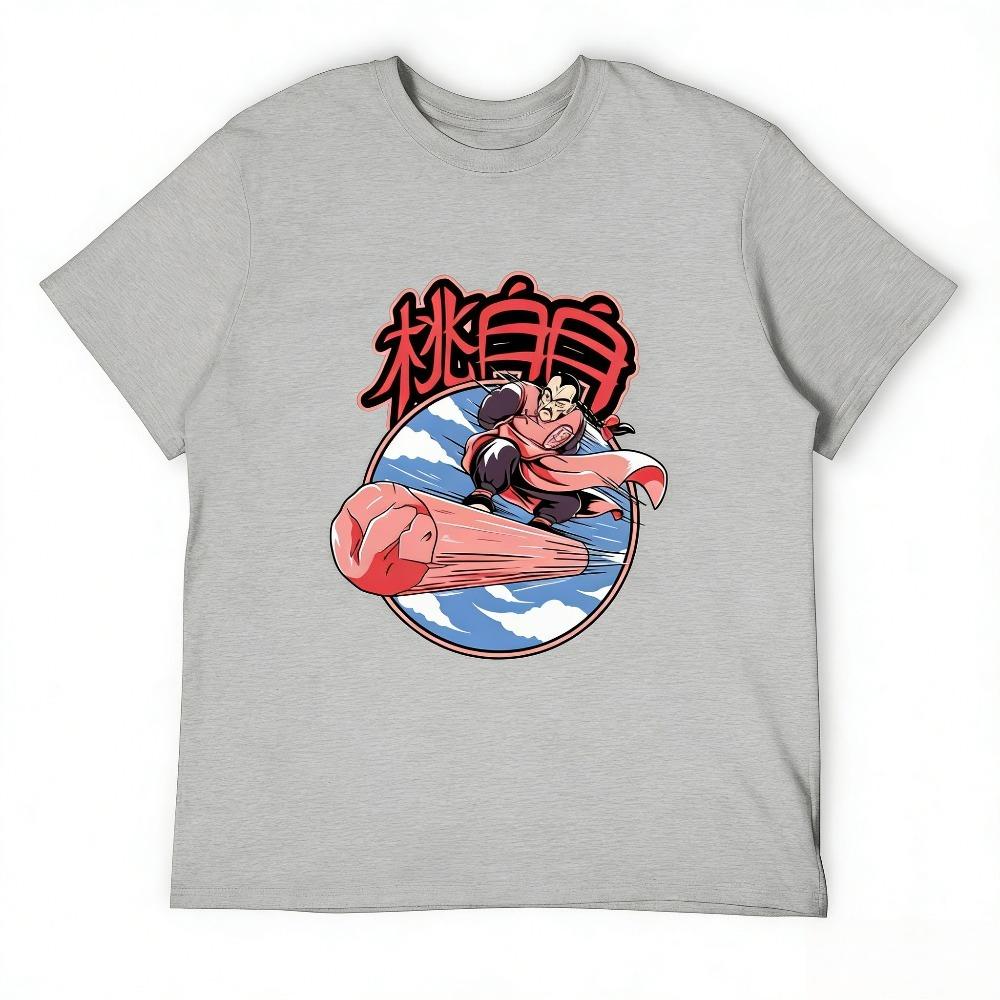 

Dragon Ball Tao Pai Pai Unisex Pure Cotton Tshirt 2026 Summer New Popular Anime Printed Casual Parentchild Short Sleeved Shirt S