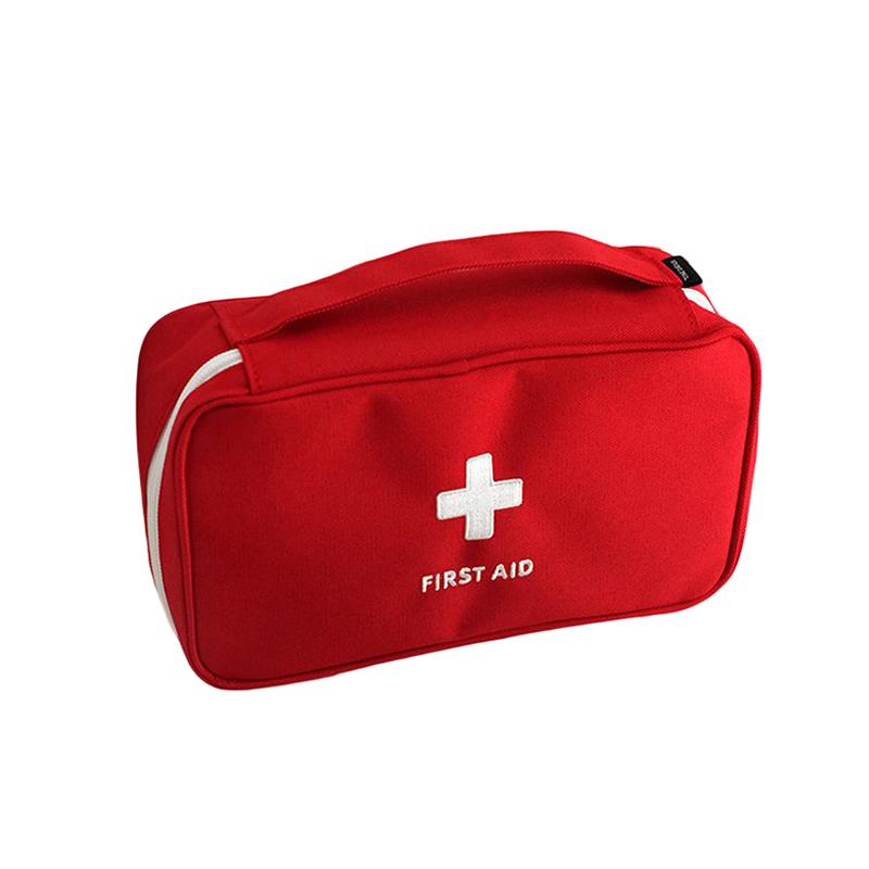 

Зовнішня Подорожня Портативна Медична Сумка для Зберігання Велика Місткість Оксфордська Домашня Аптечка для Ліків Пігулок Першої Допомоги Сумка для Медичних Екстрених Наборів червоний