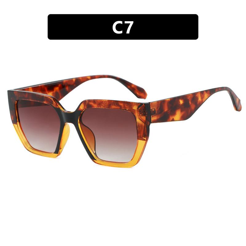 JYL Polygon Big Frame Sunglasses UV400 Unisex Classic Vintage Stylish / 13182