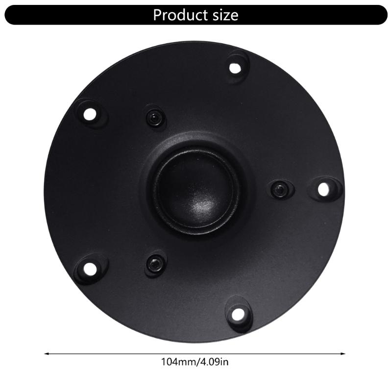 HiFi Auditory Tweeter Speaker Set 4Inch Panel External Magnetic Structure Enhances Sound