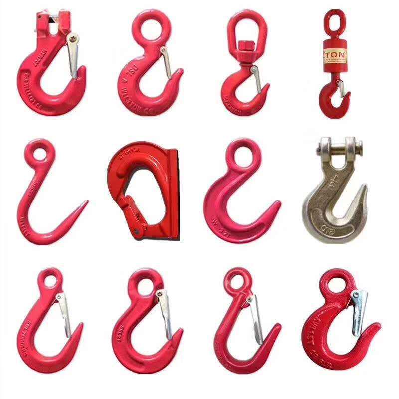 G80 Grade High-Strength 360° Rotating Alloy Steel Lifting Hook
