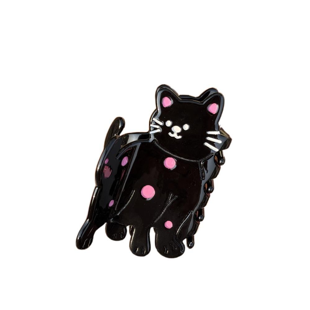 Acetic Acid Acetate Cat Hair Claw Bow Animal Hair Clip Fashion Chick Shark Clip Friends
