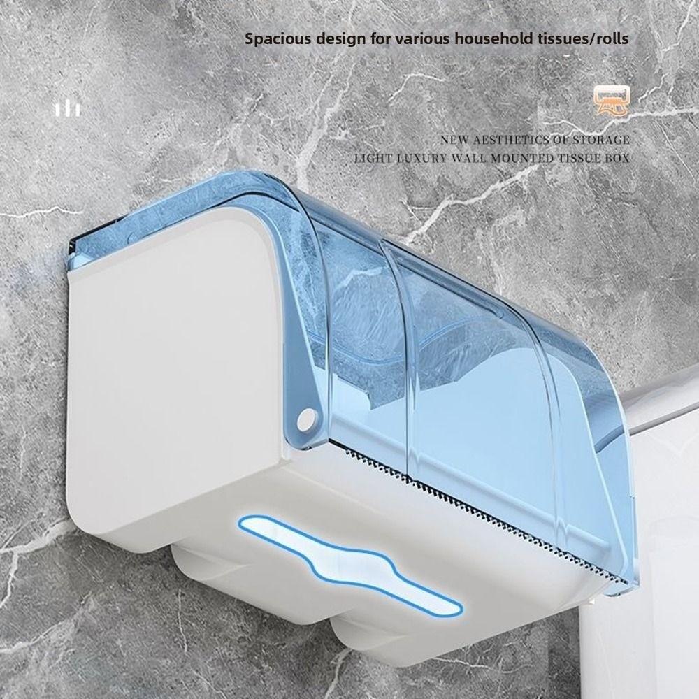 Porte-rouleau de papier toilette à forte capacité de charge Distributeur de rouleau de papier toilette étanche Buanderie