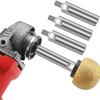 Set Of 3 Practical M10 Thread 80mm Extension Rod Connecting Rod For Angle Grinder And Car Polishing Accessories