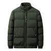 Casual new autumn and winter warm cotton-padded jacket loose velvet thickened winter flow cotton-padded jacket men