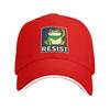 Men Baseball Hat Embroidered Pattern Adjustable Camping Cap Compact Wide Design Outdoor Activity Hat