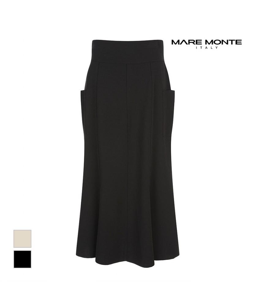 MAREMONTE Set-Up Two-Pocket Elastic Skirt_M244Msk32M0