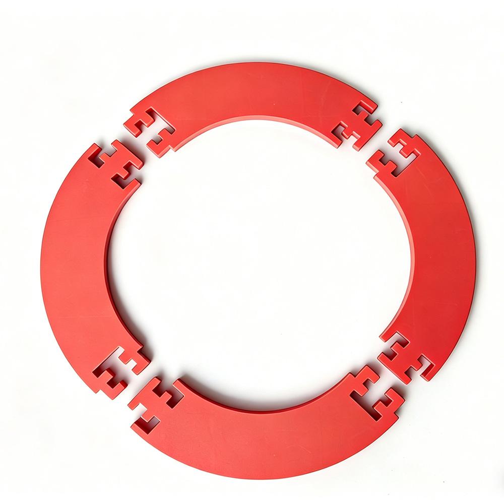 Dart Board Surround Ring Lightweight EVA Dartboard Surround Removable Durable Splicing Dart Board Wall Protector Darts Accessory