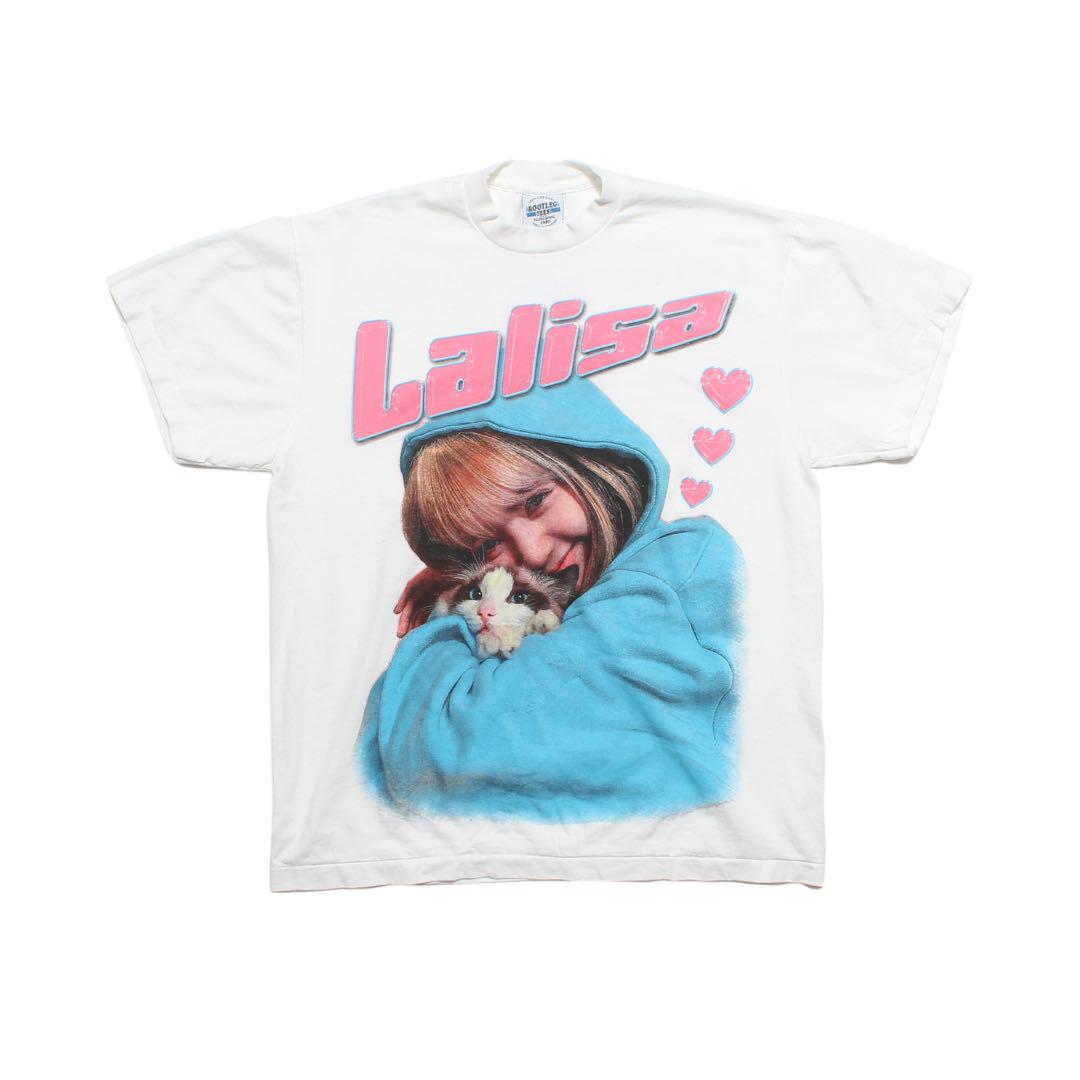 

[Б/У] Новая бутлеговая винтажная футболка Blackpink Lisa