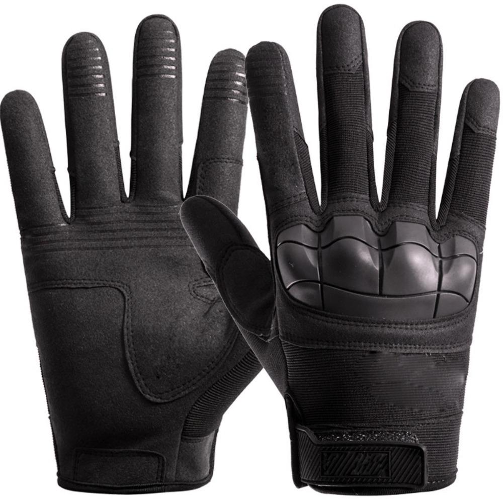 training touch screen special forces protection windproof non-slip wear-resistant cycling fitness gloves full finger