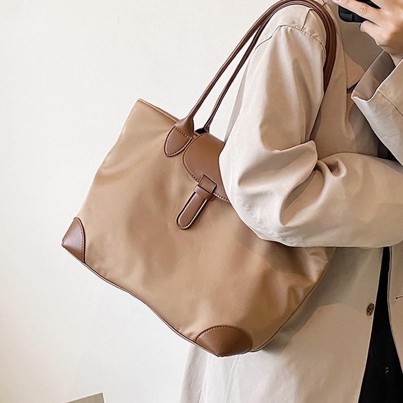 New Women's Nylon Shoulder Bag Large Capacity Ladies Tote Bag Single Shoulder Bag Fashionable And Practical Handbag