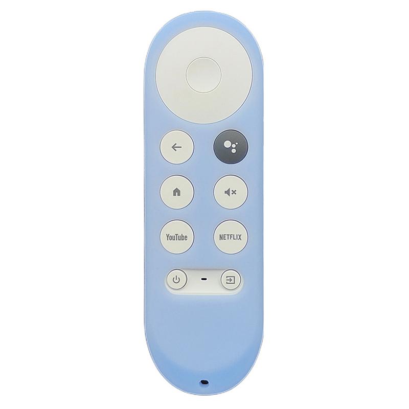 Soft Silicone Case For 2020 Google Chromecast 4k Snow Remote Protective Cover Shell Non-slip For Chromecast Smart TV Remote