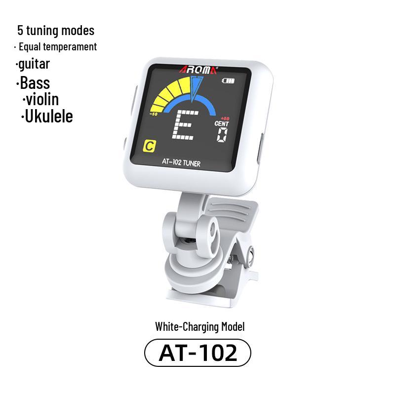 Genuine Aroma Universal Electronic Tuner for Guitar, Violin, and Ukulele