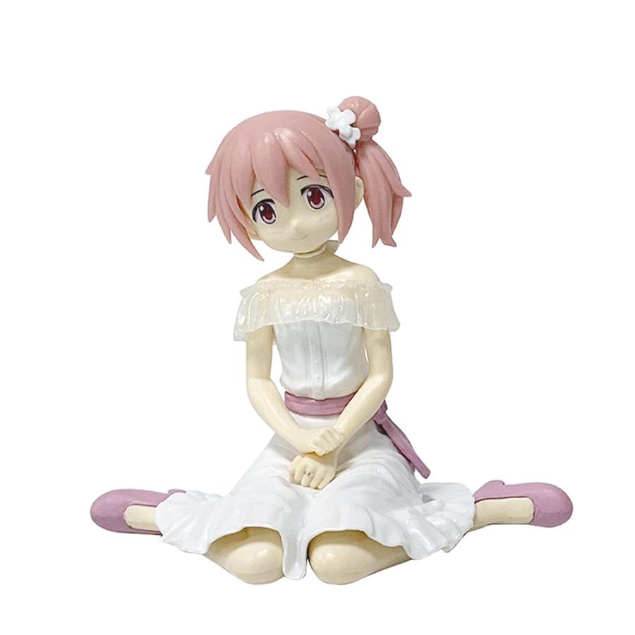 

10cm Mahou Shoujo Madoka Magica Anime Figure Kaname Madoka Action Figure Akemi Homura Figurine PVC Set Model Doll Toys