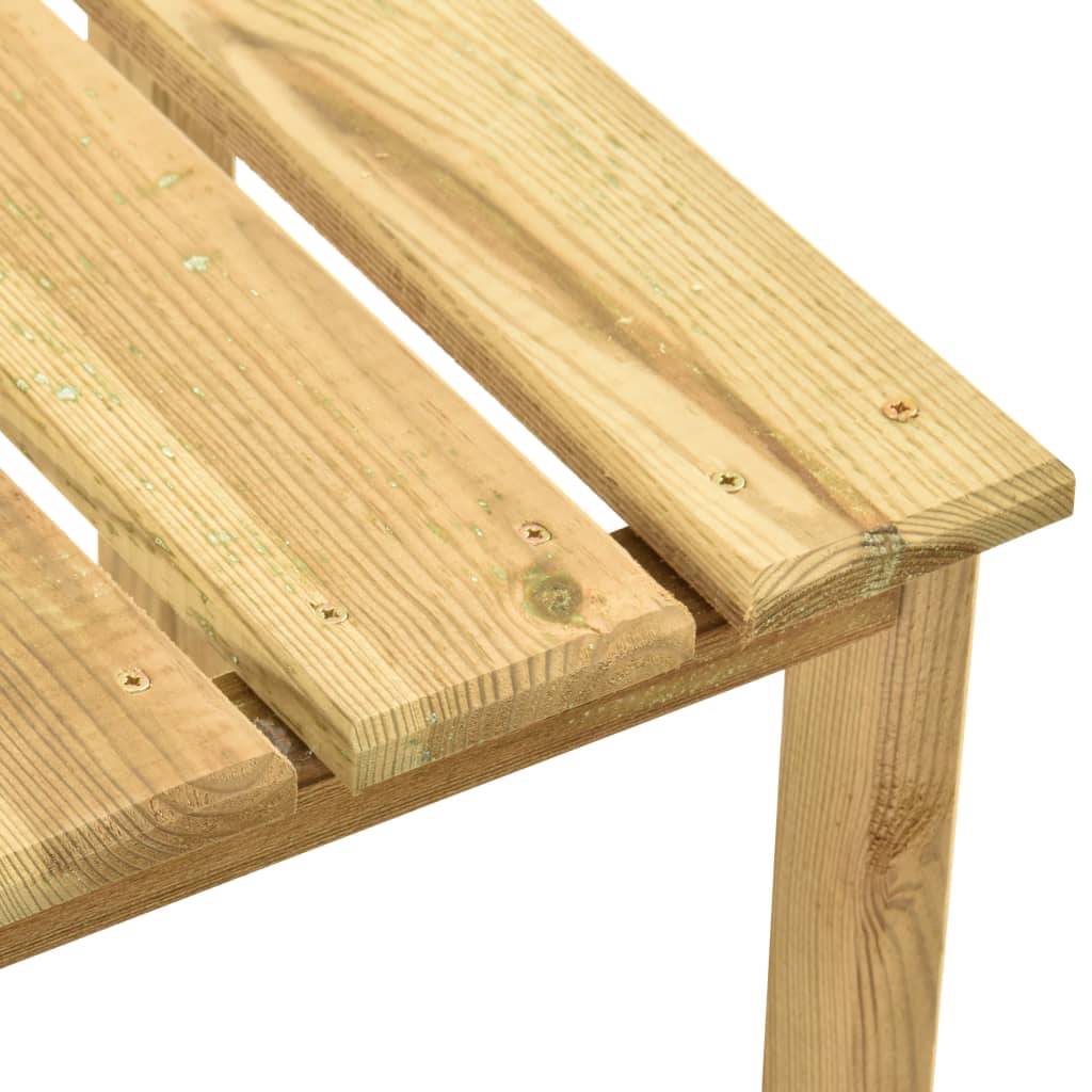 Solstolsbord 30 x 30 x 26 cm Tryckimpregnerat Furuved