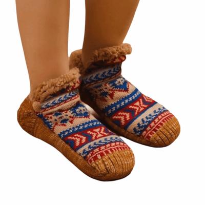 1Pair Fashion Non-slip Warm Socks Fluffy Floor Socks Thick Winter Socks Women Men