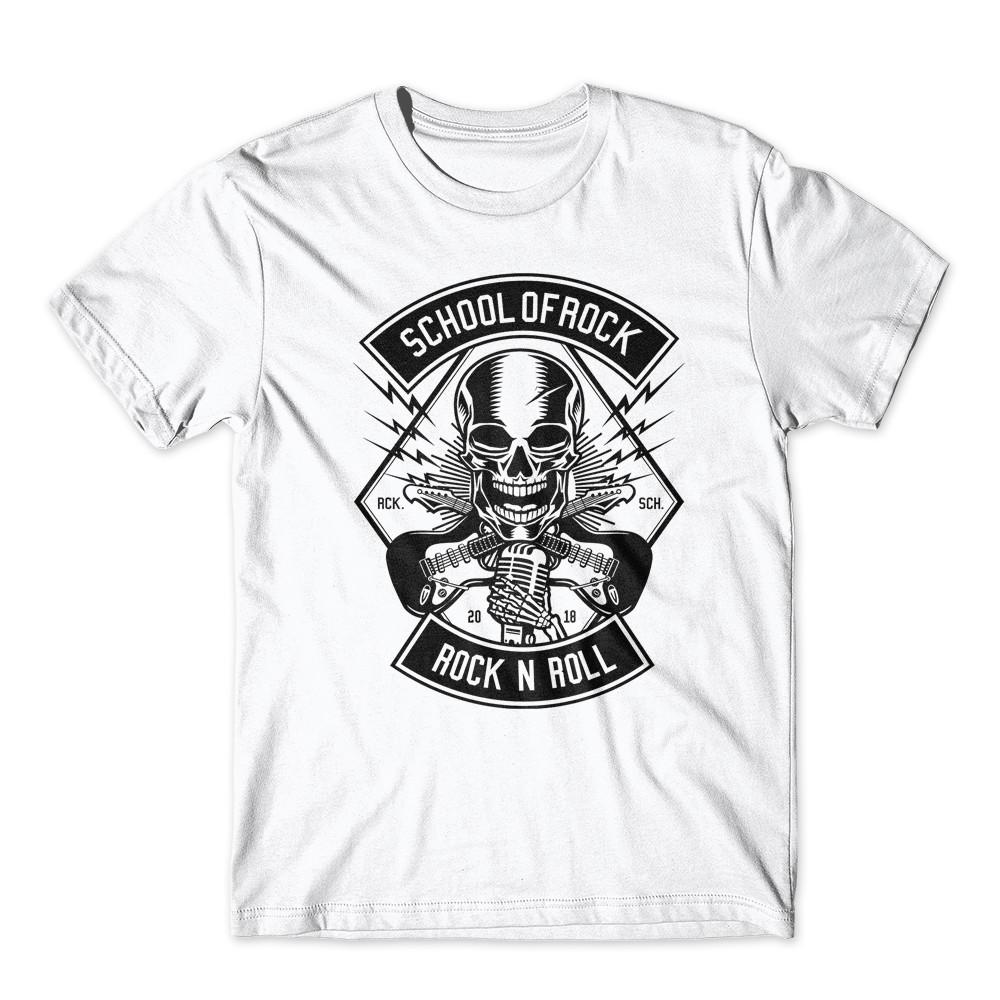 

School Of Rock T-Shirt 100% Cotton Premium Tee New 2XL