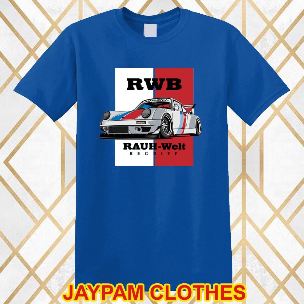 RWB Rauh Welt Begriff Racing Tuner Car Men s Blue Size S 5XL XL