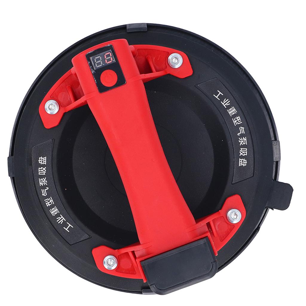 Electric Vacuum Suction Cup Lifter 8in 600lbs Heavy Duty Handheld 21V Battery Powered for Glass Tile Granite EU Plug