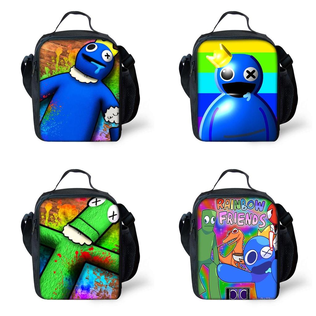 Roblox Rainbow Friends Insulated Lunch Bag For Kids Waterproof And Large Capacity