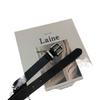 Contemporary Black Pu Decorative Belt With Stylish Details For Both Men Women And