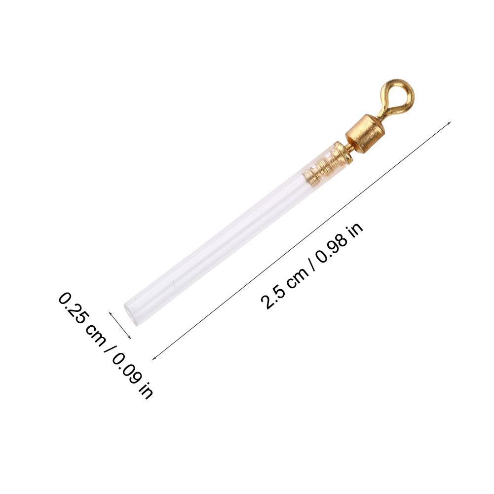 50pcs Set New Fishing Swivels With Tube Floats Adapters Accessories (L)