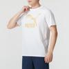 PUMA T Shirts Unisex White Crew Neck Moderate Straight Fit 625824-02