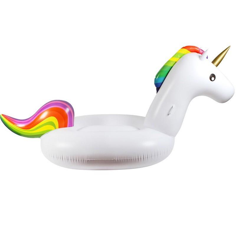 

Единорог Плавающий Бассейн Шезлонг Надувной Плот Спинка Поплавок Водный Гамак Летний Бассейн Игрушка Для Взрослых Плавающий Поплавок Гигантский Каталка 200*100*90CM белый