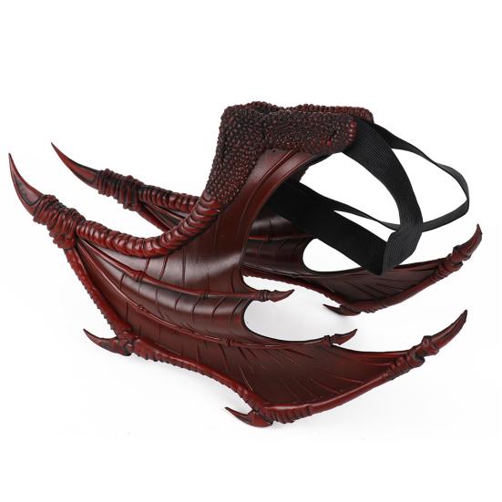 Cosplay Dragon Wings Halloween Decoration with Elastic Straps Easy-to-Wear Dragon Costume Wings Party Supplies