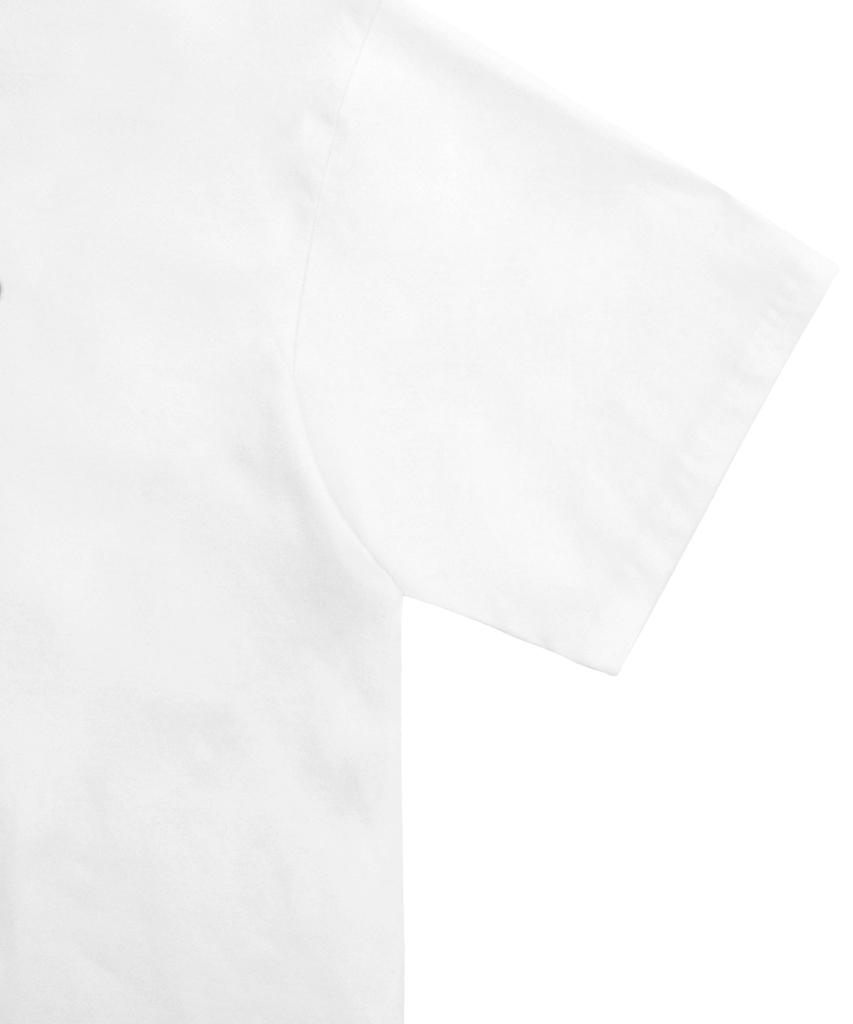 Opeunyadeu(Owai) Back Metal Zipper Logo T-White