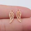 Small Angel Wings Fairy Detail Charm Antique Bronze Zinc Alloy Jewelry Making Supplies Jewelry Making Accessory Charms