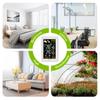 Drahtlose Farb-Wetterstation Wecker Digitaler Luftfeuchtigkeits-Temperatur-Monitor Barometer Vorhersage Trend Mondphase -40℃