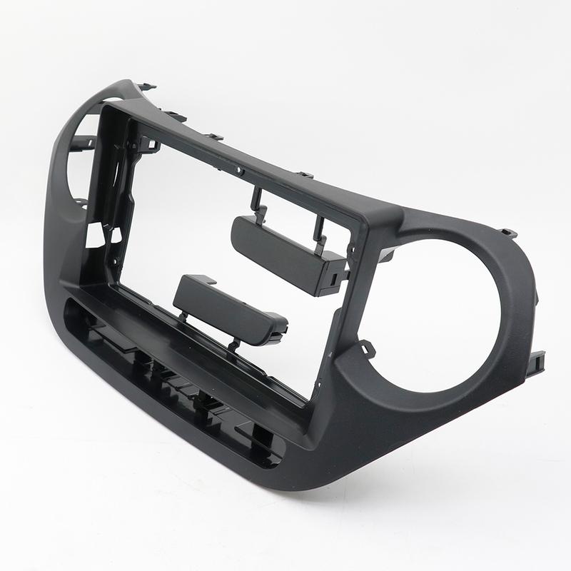 2 Din 9 Inch Car Radio Installation Plastic Fascia Panel Frame and Cable for HYUNDAI I10 2014~2017 Dash Mount Kit