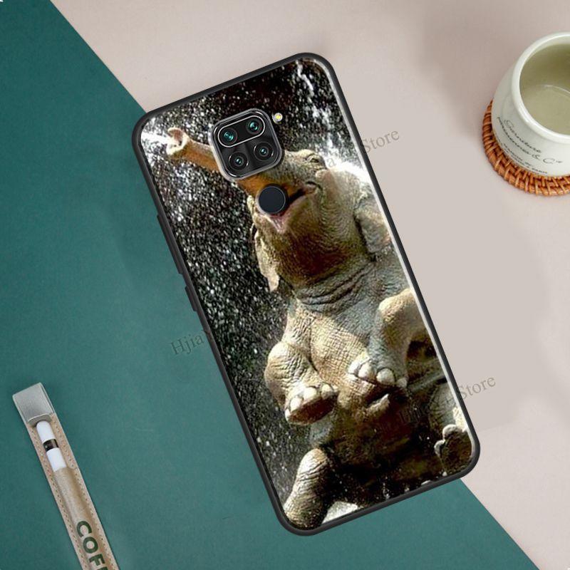 Baby Elephant Moon Phone Case For Xiaomi Redmi Note 11 10 8 9 Pro 8T 9S 10S Coque For Redmi 10 9 9C 9A 9T