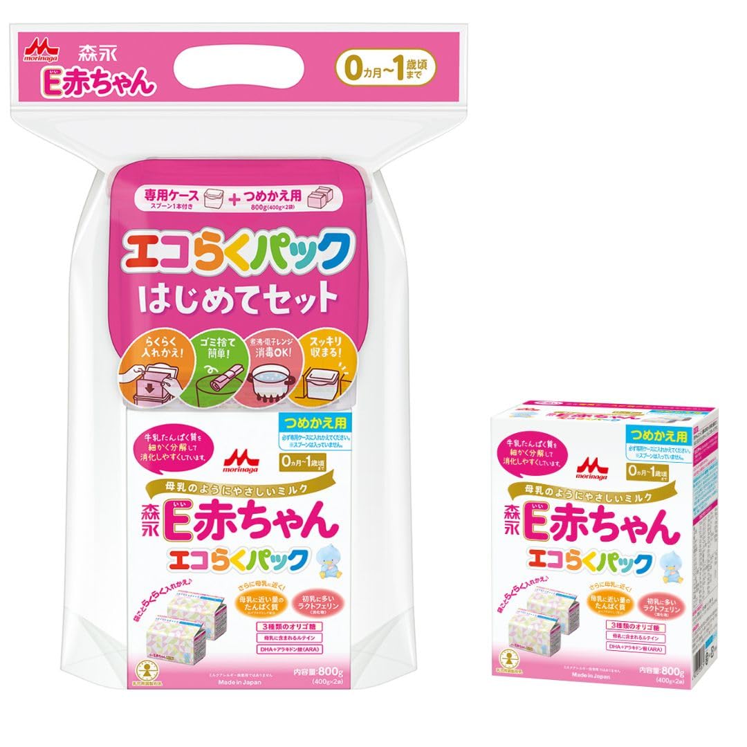 

Morinaga E Baby Eco Raku Pack запасной блок [первый набор] + [5 коробок]