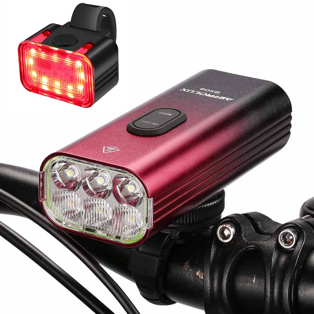 

Велосипедные фары Astrolux BS06, яркость 2000 лм, 6 светодиодов, большие бусины, аккумулятор 10000 мАч, дизайн с двойным дальним светом, IPX6, водонепроницаемый