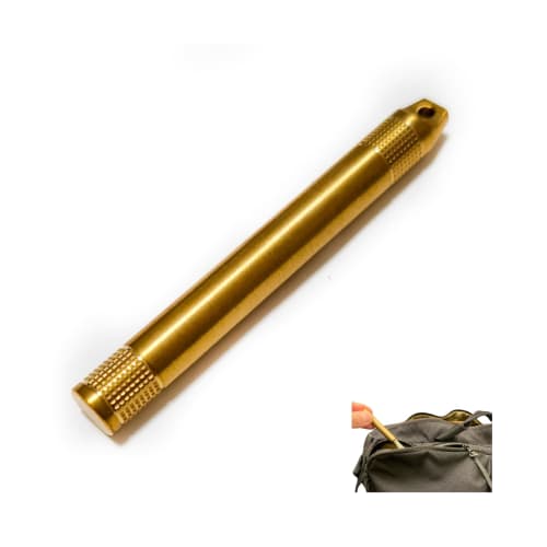 

lastweek Toothpick Holder, Toothpick Case, Portable Toothpick Case, Cotton Swab Holder, Brass, Improves Etiquette, Toothpick Holder, Emergency Fund Ho