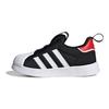 adidas Superstar 360 J Toy Race Car Kids Sneakers Black Core-Black Vivid-Red HQ4075