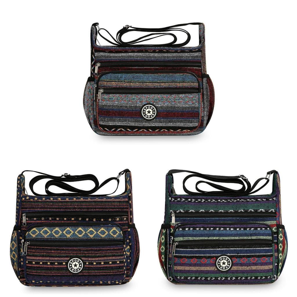 Canvas Tote Bag For Women With Large Capacity And Zipper Closure For Daily Use