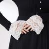 Multipurpose Detachable Sleeves Lace Cuffs Extension Elegant False Sleeves For Women Dress Blouse Shirt Arm Decoratioin