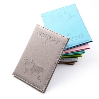 Coperture per passaporto in pelle PU Accessori da viaggio ID Borsa per carte di credito Banca Uomo Donna Custodia a portafoglio per passaporto titolare di affari