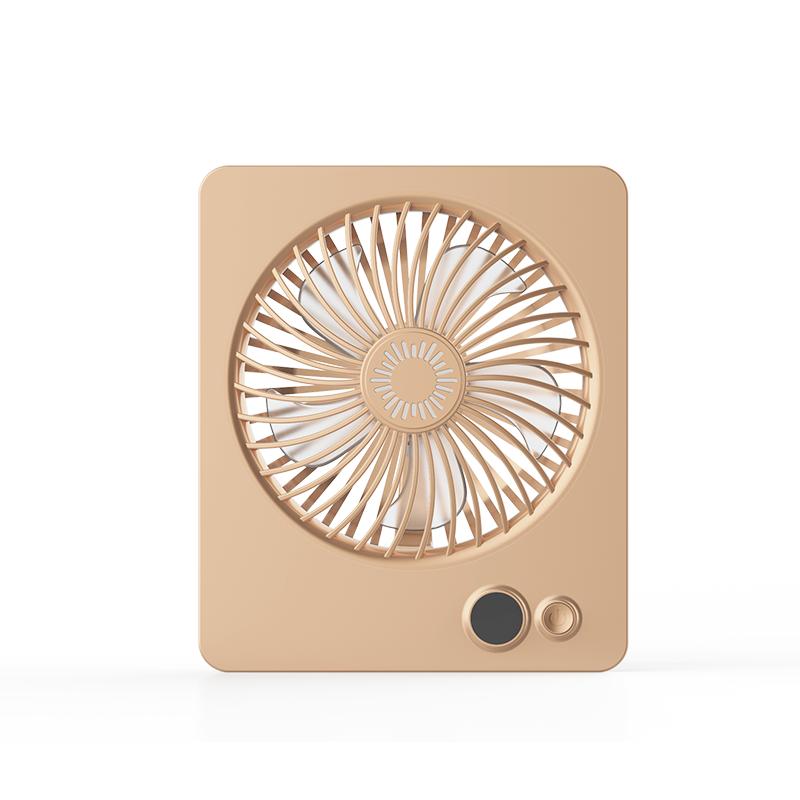 

Ultra Thin Desktop Fan Portable USB Charging with Battery Level Display 5-Speed Wind Mode Small Fan Dormitory Outdoor Camping Other темные хаки