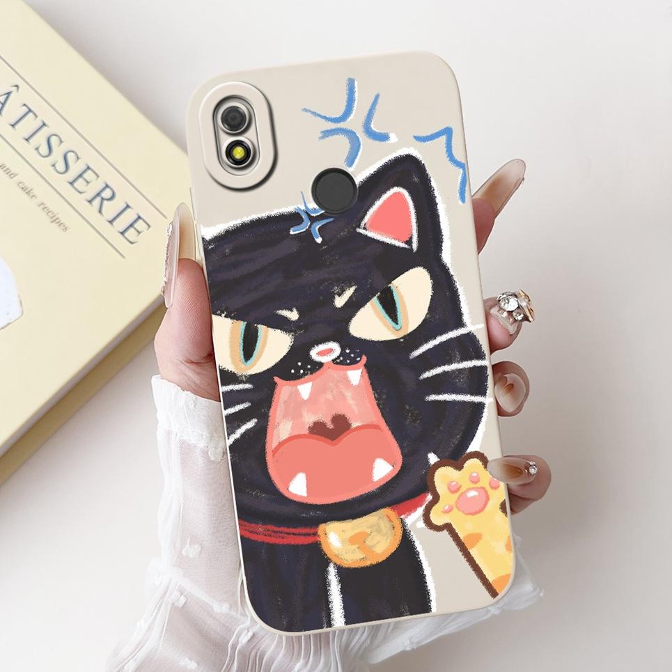 For Tecno Pop 3 Plus BB4 Spark 4 Lite Soft Silicone Cute Cartoon Animals Dragon Painted Matte Cover Pop3 Bumper 6.52" Phone case