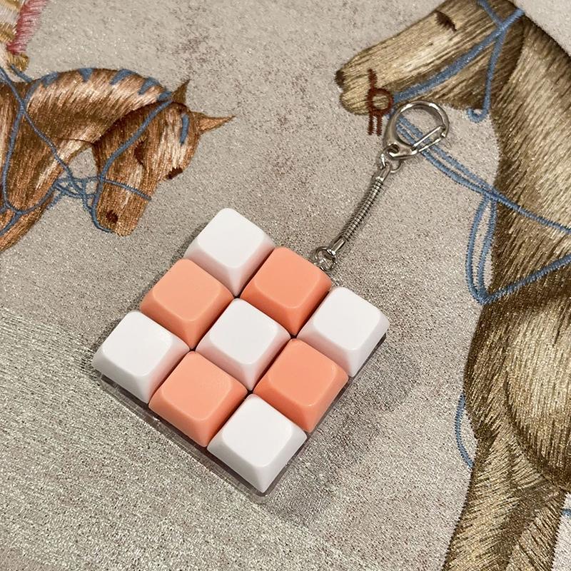 9 Klawiszy Mechaniczny Tester Osi Klawiatury Przycisk Keycap Brelok Brelok do Klawiatury Zabawka Nakładki na Klawisze Zabawka