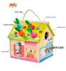 Montessori Busy House: Baby Enlightenment & Educational Unlocking Box with Teaching Aids and Toys