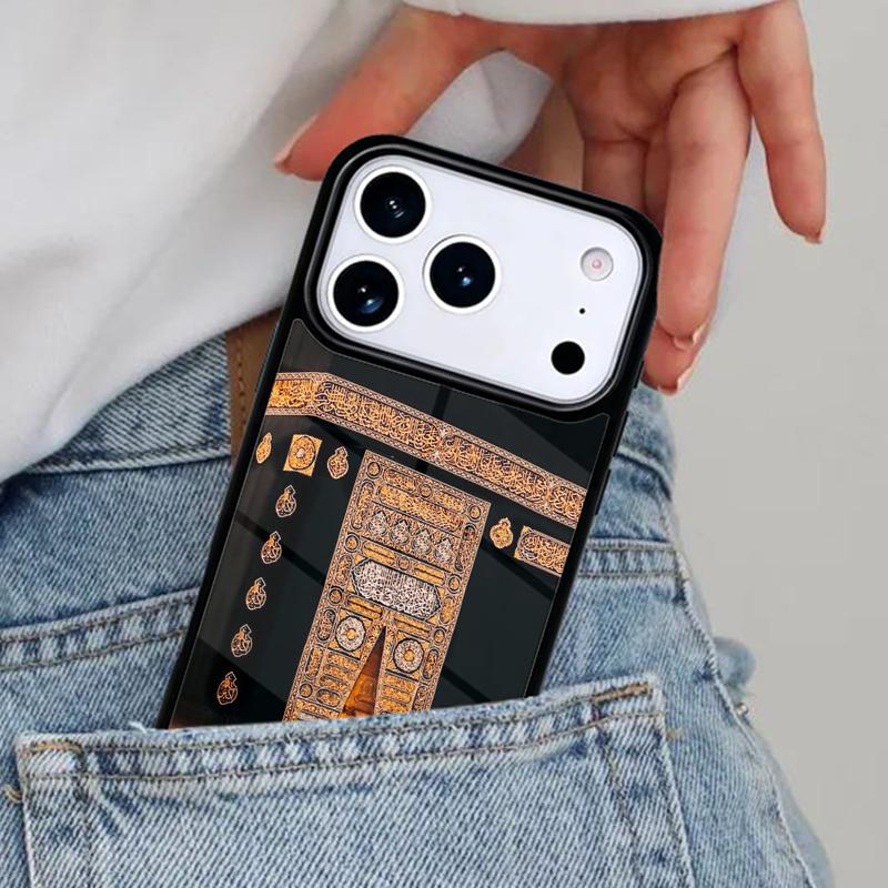 

Arabic Quran Islamic Muslim Sceneary Phone Case for iPhone 16e 15 14 13 12 17 Pro Max Plus Air 17pro Cover Coque iPhone 15 Pro Max