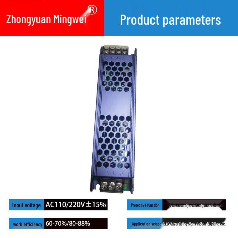 AC/DC Switching Power Supply 220V/110V to 5V/12V/24V/36V/48V, 50W/60W/400W/500W/1000W/2000W