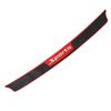 4Pcs Universal Car Rear Bumper Anti-Slip Mat Door Sill Anti-Scratch Strip Black